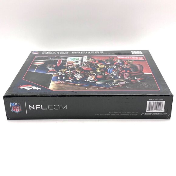 Denver Broncos 500-Piece Puzzle Purebred Fans 24" X 18" NFL Licensed Collectible - Picture 4 of 13
